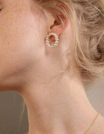 Stud earrings