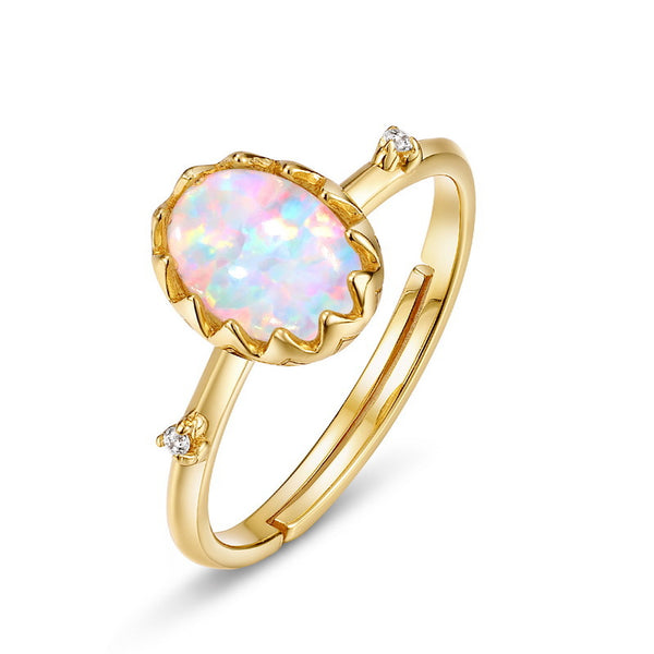 Opal Ware Pattern Ring
