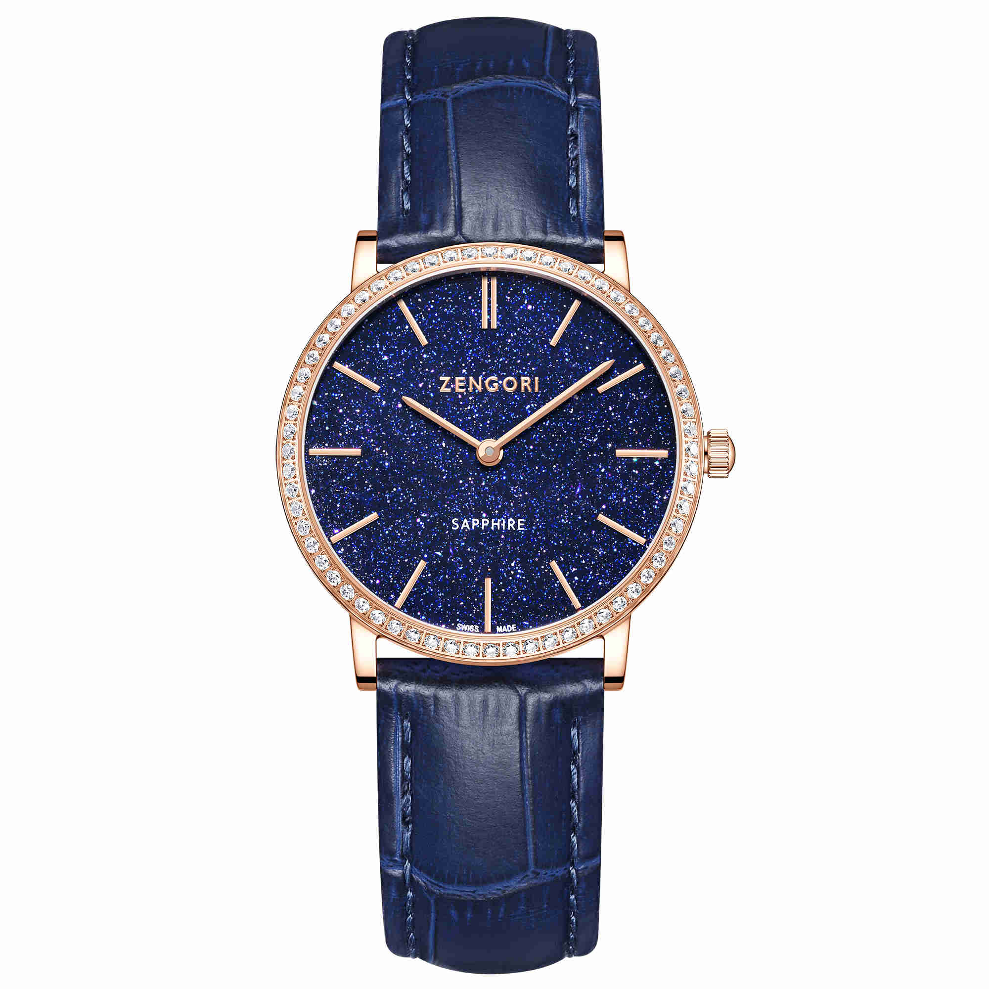 Emma Galaxy Blue Sandstone Watch