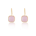 Eva Rose Quartz Earrings