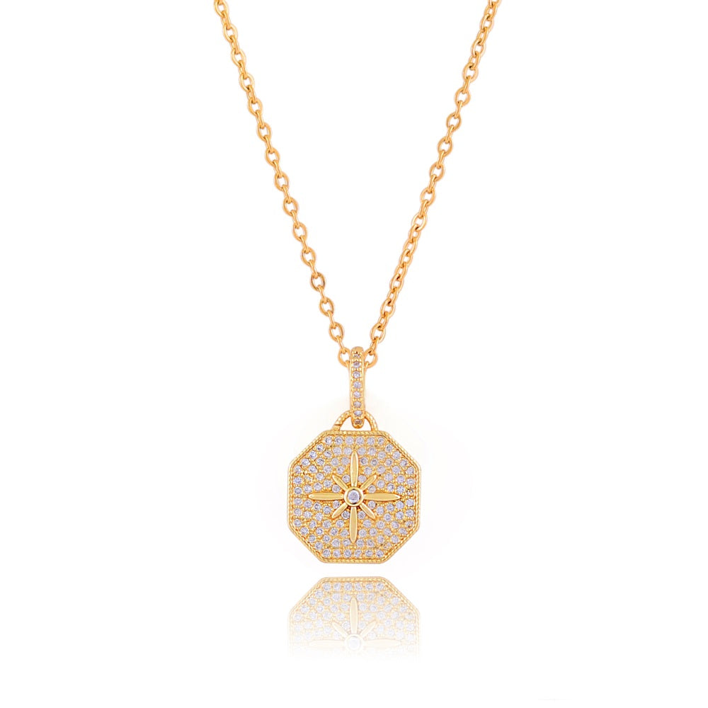 Hazel Coin pendant Necklace