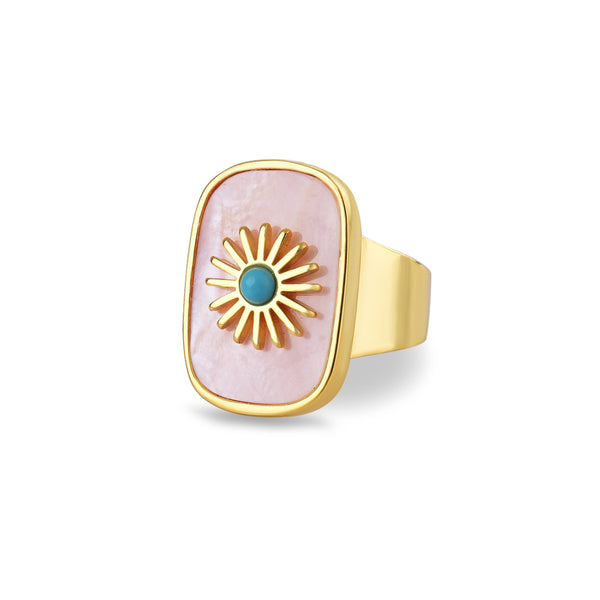Aria Rectangle Adjustable Ring