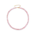 Alisa Pink Opal Stone Neckalce