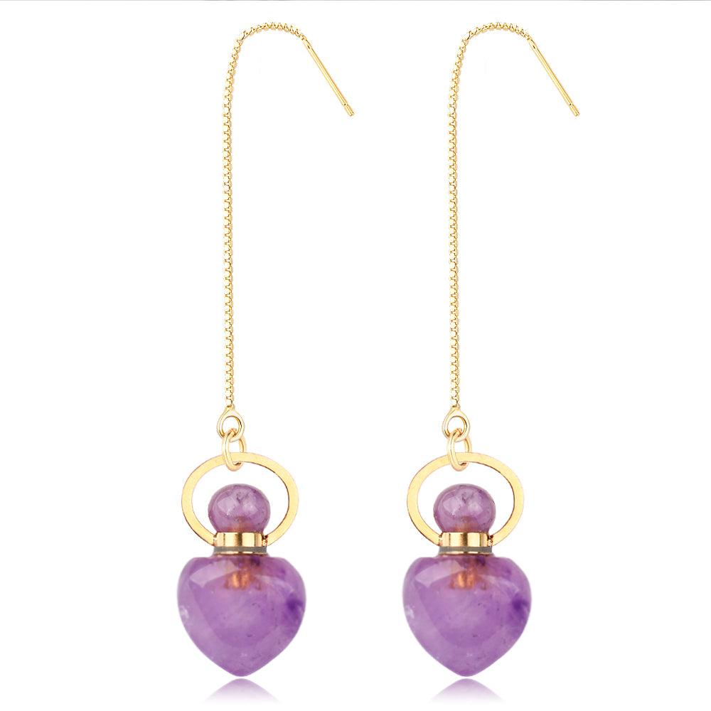 Joyce Mini Perfume Bottle Earrings