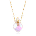 Medium Heart Perfume Bottle Necklace