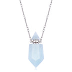 Lucas Silver Essential Oil Bottles Necklace